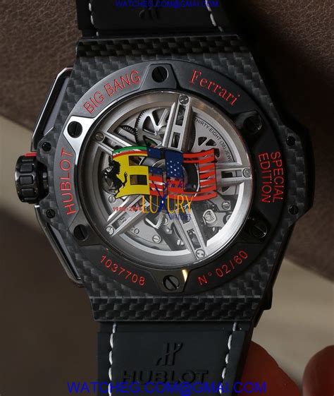 hublot x ferrari|Hublot 60th anniversary watch.